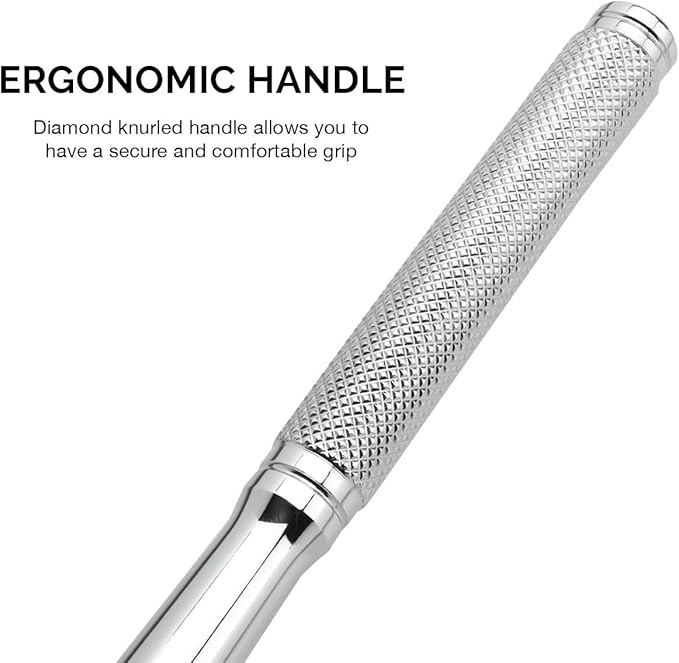 Neiko 03034A 3/8” Drive Extra Long Ratchet | 18” Length | 72 Tooth Gear | Cr-Mo Head | CR-V Steel