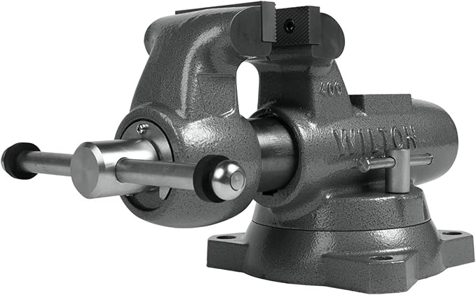 Wilton Machinist Bench Vise, 4" Jaw Width, 6-1/2" Jaw Opening, 3-1/2" Throat (Model 400S)