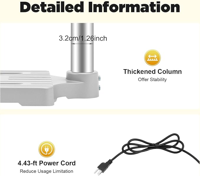 Mini Drill Press, 110V Portable Bench Drill Machine | 3-Speed Pillar Drill, Precision Mini Drilling Tool for Jewelry Making, DIY Crafts, Wood, Acrylic and Plastic