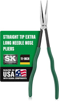SK Tools USA 11-Inch Long Needle Nose Pliers, Straight Long Nose Pliers