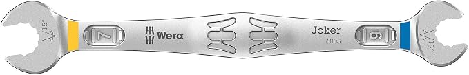 Wera 05020314001 6005 JOKER 4 SET 1 DOUBLE OPEN-ENDED WRENCH SET, 4 PIECES