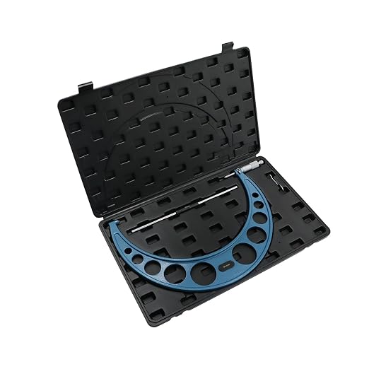 SHAHE 11-12''/275-300mm 0.01mm Outside Micrometer Gauge Micrometer Measuring Tool 5201-300A