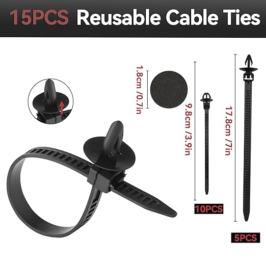 1430Pcs Car Interior & Exterior Retainer Clips - 47 Sizes Assorted Colorful Push Pins & Metal Screws. 3-Tier Box Auto Fastener Kit with Orange Pry Tools for Bumper Door (1430Pcs)