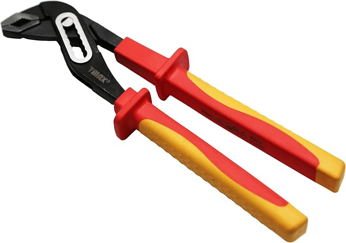 TMAX 10" 1000V VDE Insulated Electrician D4 Adjustable Water Pump Plier