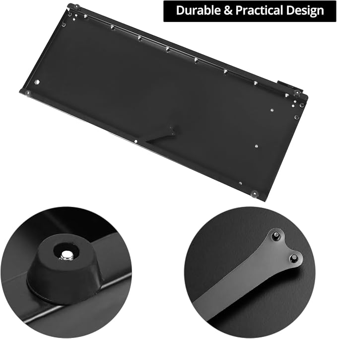QWORK 24 Inch Manual Precision Rotary Paper Trimmer with Pre-Printed Grids, Self-Sharpening Design