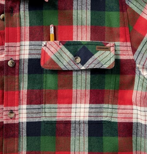 Legendary Whitetails Mens Flannel Long Sleeve Button Down 100% Cotton Shirt