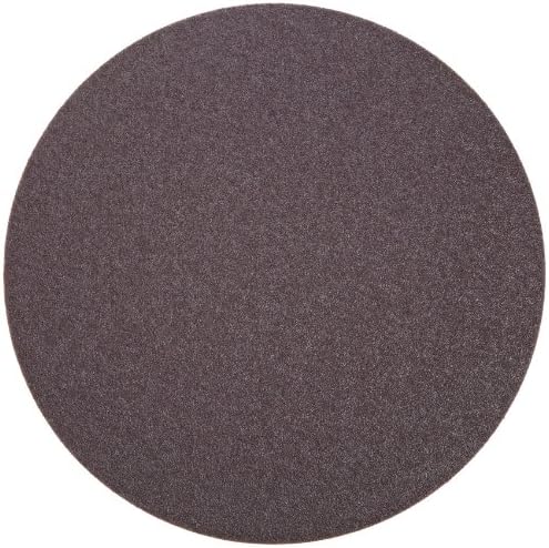 Norton Metalite R228 Large Diameter Abrasive Cloth Disc, Cotton Backing, Pressure Sensitive Adhesive, Aluminum Oxide, 12" Diameter, Grit 40 (Pack of 5)