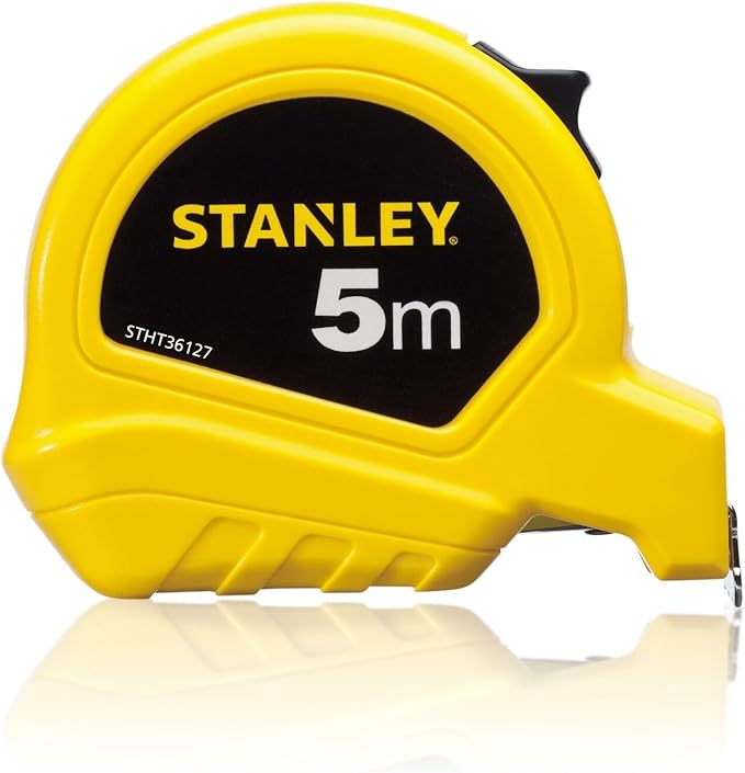 Stanley STHT36127-812 Plastic 5m Tape (Yellow)