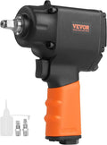 VEVOR Air Impact Wrench, 3/8-Inch Drive Air Impact Gun, Up to 690ft-lbs Nut-busting Torque, Lightweight Pneumatic Impact Wrench for Auto Repairs and Maintenance