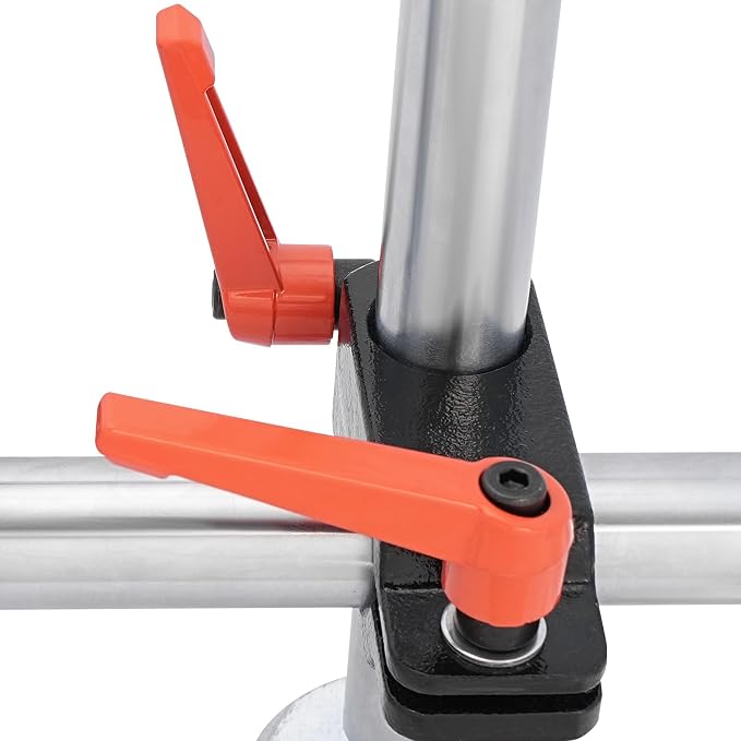 YIYIBYUS Table Saw Presser, Woodworking Manual Clamp Precision Sliding Table Panel Saw Eccentric Press Manual Clamp Metalworking Tool for Woodworking