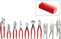 TEKTON Gripping, Cutting, and Locking Pliers Set with Rack (10-Piece) | PLR99202