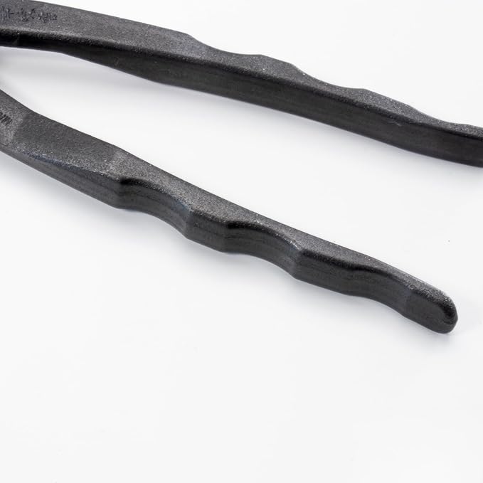 Wazakura Hand Forged Bonsai Root Cutter MADE IN JAPAN 6.7 inch (170 mm), Black Carbon Steel Bonsai Tree Cutter for Branch and Roots, Multipurpose Japanese Gardening Tools (Wave-Grip)