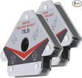 GUTIMORE Welding Magnet 75LB 2Pcs, Heavy Duty Welding Magents Holder, Holding Power Welding Accessories