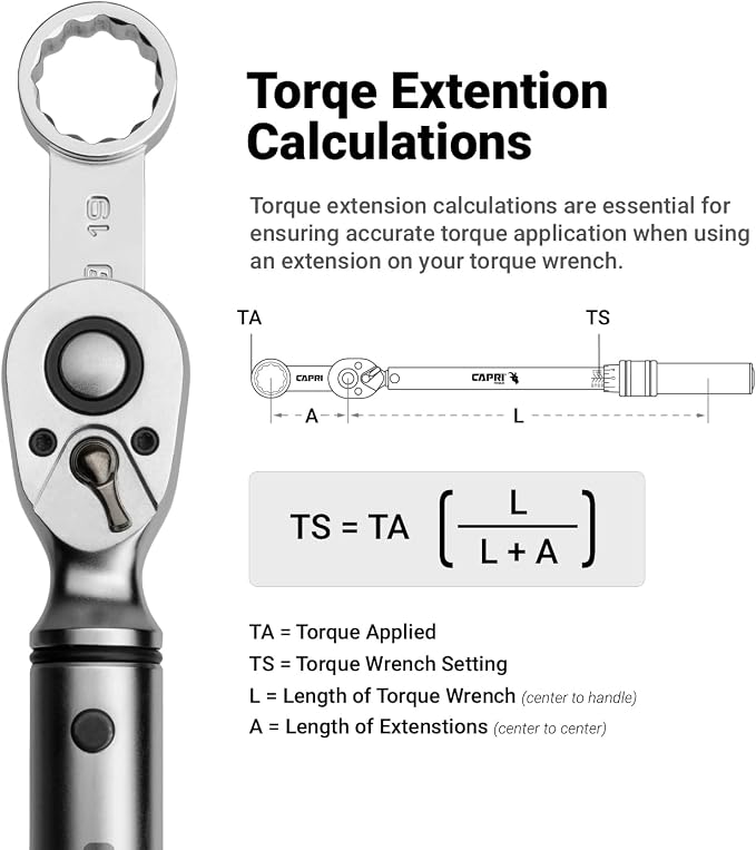 Capri Tools 3/8 in. Drive Torque Adapter Set, 12-Point Box End, 10 to 19 mm, Metric, 10-Piece with Mechanic's Tray