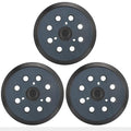Sander Pads Replacement for Dewalt, 3 Pack 5" 8 Hole Hook and Loop Orbital Sander Pads Compatible with DeWalt DW420 DW421 DW422 DW423 DW426 D26451 D26453 Random Orbital Sanders