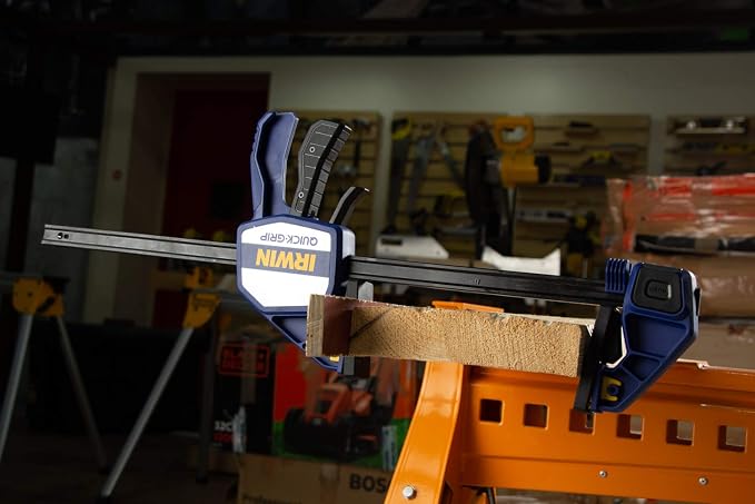 IRWINQUICK-GRIPOne-Handed Bar Clamp, Heavy-Duty, 18", 1964713