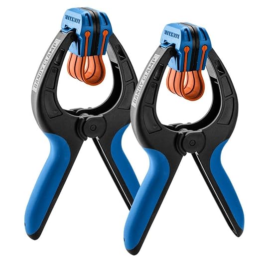 Rockler Pair of Woodworking Spring Bandy Clamps (Large)