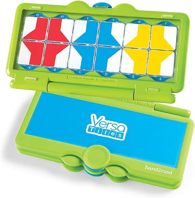 hand2mind VersaTiles Math Classroom Set, an Independent Self-Checking & Skill Practicing System (Grade K), Aligned to State and National Standards