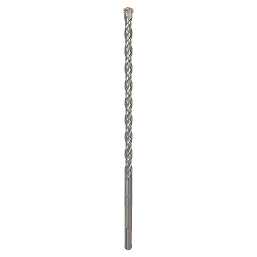 1/2 Inch x 12 Inch SDS Plus Rotary Hammer Drill Bit, Carbide Tipped for Brick, Stone, and Concrete Version 2 (1/2" x 10" x 12")