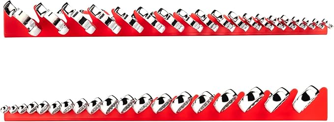 TEKTON Combination Wrench Set, 19-Piece | WCB91202 | 6 - 24 mm, Rack