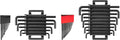 TEKTON Flat End Hex L-Key Set, 43-Piece | KLX99302 | (0.050 - 3/4 in., 1.3 - 19 mm), Manganese Phosphate Finish, Holder, Rack