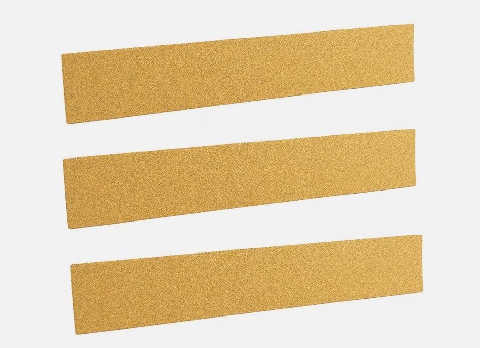 Hook & Loop Backing Longboard Sandpaper Sheets (2-3/4'' X 16-1/2'') Sandpaper for Automotive, Woodworking Air File Sander, Hand Sanding Block ((Grit-180)(100pcs))