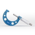 Dasqua Outside Micrometer, 3-4 inch Range, 0.0002" Accuracy Industrial Tools, Ratchet Stop, Carbide-Tipped, Stainless Steel Precision Machinist Tools