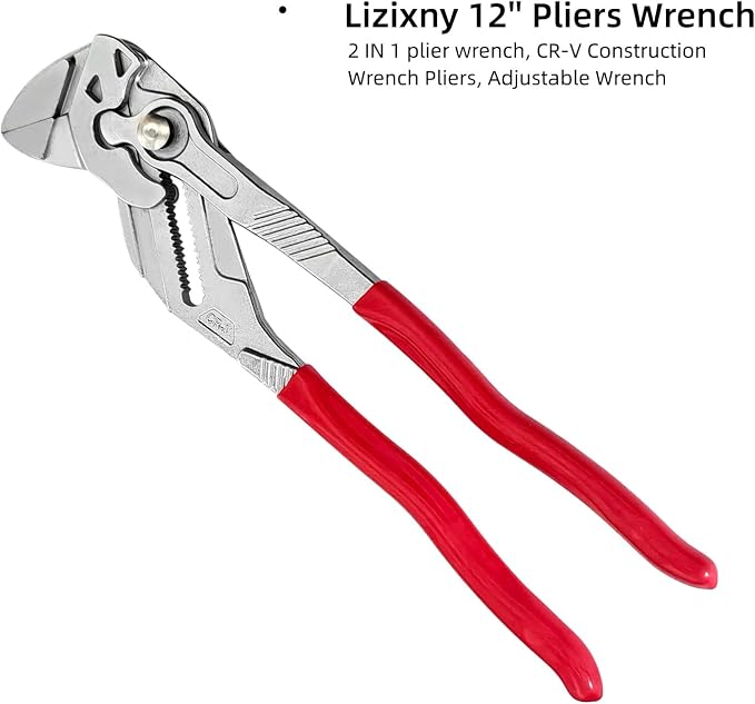 Pliers Wrench, 12-Inch Wrenches