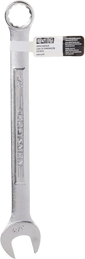CRAFTSMAN Combination Wrench Set, SAE, 3/4-Inch (CMMT44701)