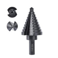 Lichamp Step Drill Bit for Metal Sheet Heavy Duty, Genuine M2 HSS Step Up Down Drill Bit Stepper Unibit for Steel Hole, 10 Sizes from 1/4 to 1-3/8 inches