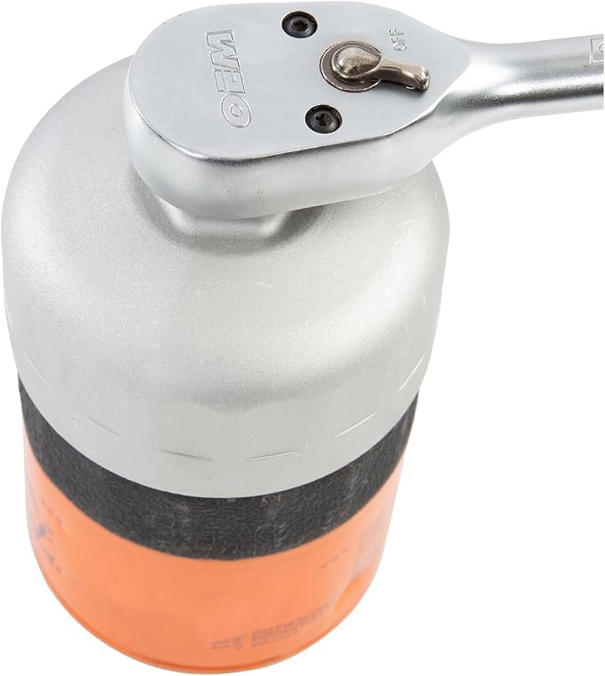 OEMTOOLS 25453 BMW/Volvo 86.6 mm Oil Filter Cap Wrench, 16 Flute Oil Filter Wrench, Oil Filter Cap Removal Tool for BMW N52, N54, N55 & N63 Engines and Volvo Models, 3/8 Inch Drive