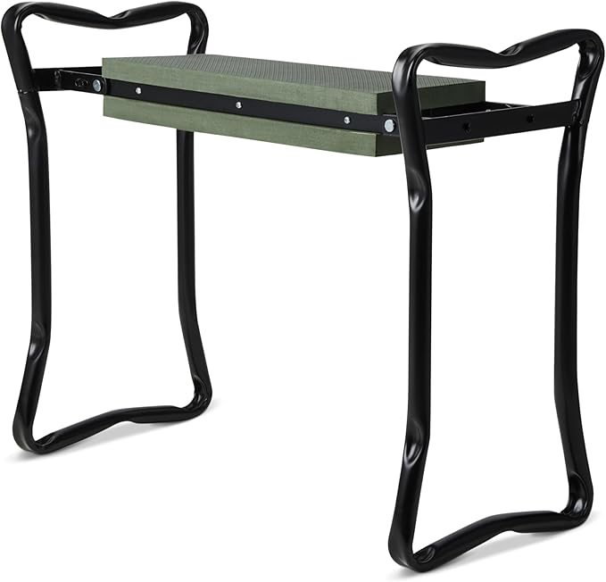 Amazon Basics - Gardening Stool, Foldable Kneeling Stool