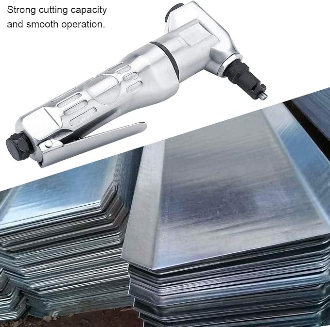 Air Nibbler Tool, 2800rpm Handheld High Hardness Blade Air Scissors Pneumatic Cutting Tool Air Nibbler Metal Cutter