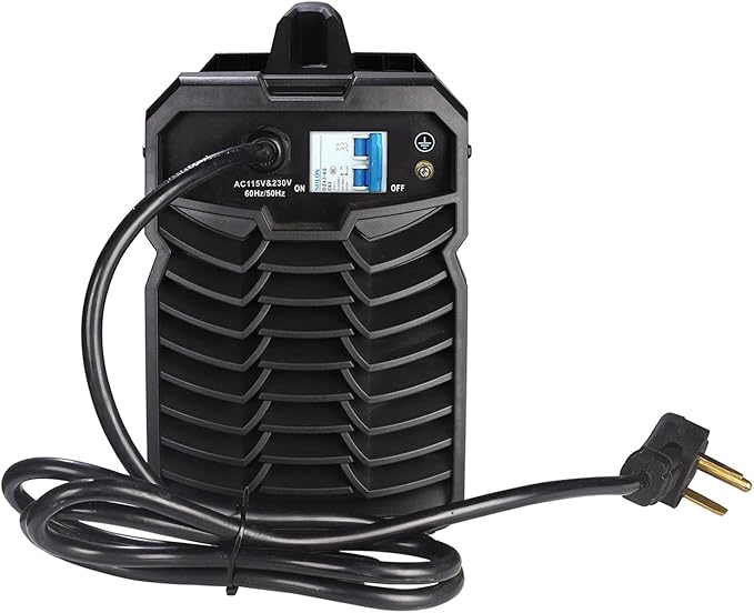 Amico Professional Welding Machine, 200 Amp Stick Arc DC Welder, 80% Duty Cycle, 100~250V Wide Voltage