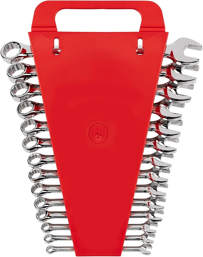 TEKTON Combination Wrench Set, 14-Piece | WCB92201 | 6 - 19 mm, Holder