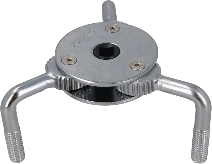 AB Tools 2 + 3 Legged Leg Adjustable Oil Filter Wrench Remover Installer 3/8" 1/2" Drive