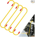 BFXM 4PCS Brake Caliper Hanger Caliper Hangers Hooks with Rubber Tips, Durable Steel, Rust-Proof Automotive Tools for Braking, Axle, Suspension, Herramientas para Extensión de Frenos