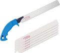 Z-saw Pipe Saw 240 with 5 Replacement Blades Set, English Replacement Manual Included, Ideal for PVC Pipe, Japanese Hand Saw