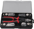 LiebeWH Multifunctional Pliers Set 5 in 1 Combination Interchangeable Pliers Kit with PVC 2 Color Coated Handle for Cutting Stripping Crimping, LiebeWHezng234sbd