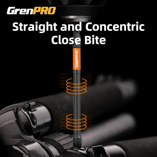 GRENPRO Allen Wrench Drill Bit Set 22pcs Hex Bit Set，Impact Driver Bit Set，Screwdriver Bit Set，Allen Wrenches Sets，Allen Socket Set，4" Long Metric&SAE 1/4" Hex Shank Magnetic Allen Key Drill Bits Sets