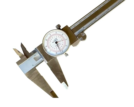 iGAGING Dial Caliper, Dual Reading Scale, Metric and SAE Standard Measurement (100-158)