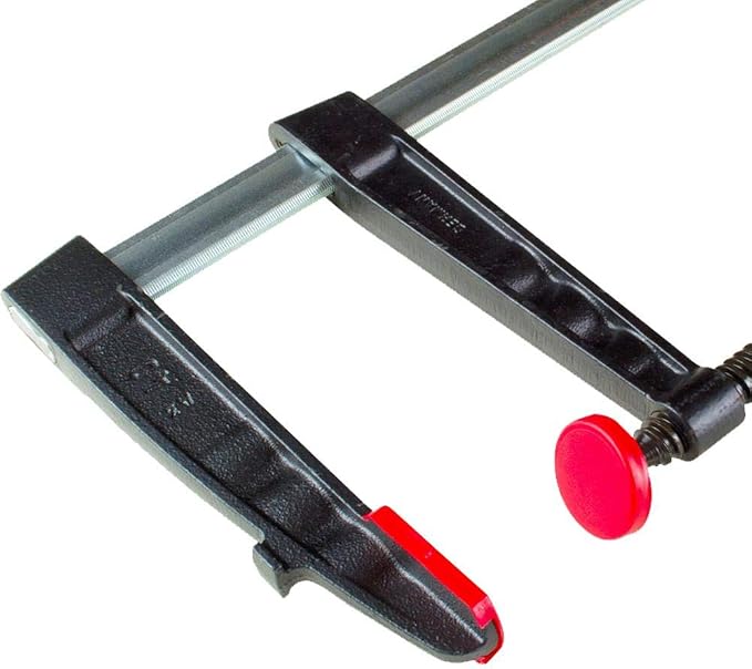 BESSEY TG7.048+2K Clamp, woodworking, F-style, 2K handle, replaceable pads, 7 In. x 48 In., 1320 lb