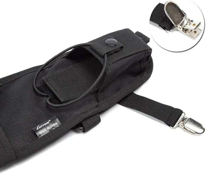 Radio Shoulder Harness Holster Chest Holder Universal Vest Rig for Police Firefighter Two Way Radio Search Rescue Essentials