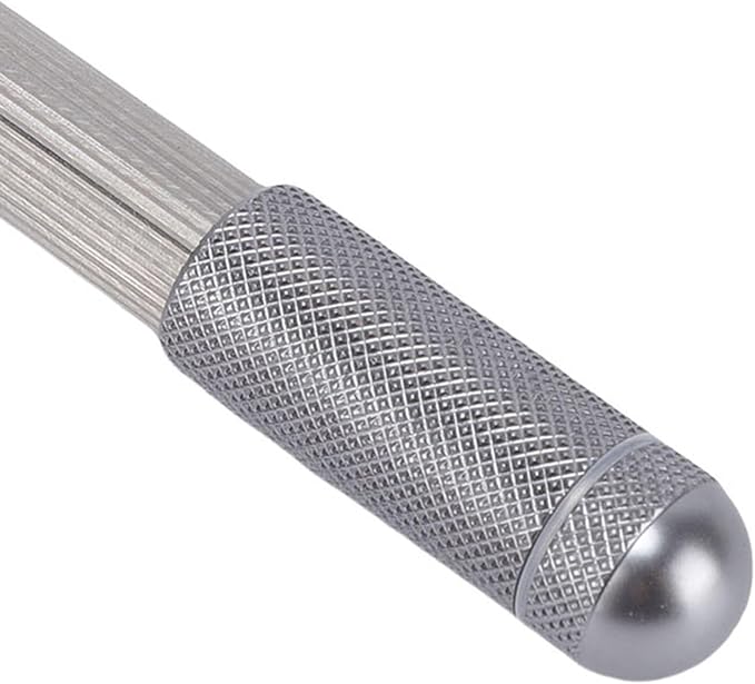 Pin Vise Hand Drill, 11cm with 4 Replacement Heads, Non Slip Ergonomic Handle, for Watch Repairing and Making