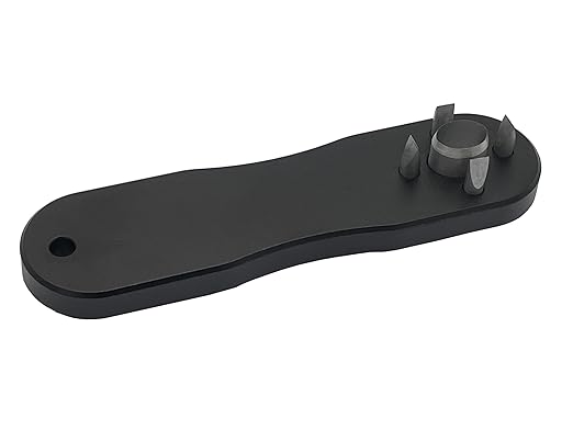 Metal Hand Tool Hole Punch for Boat Awnings, Canvas Covers Buttons Common Sense Fasteners Hole Cutter, Metal Handle Cutter Twist Lock Fasteners