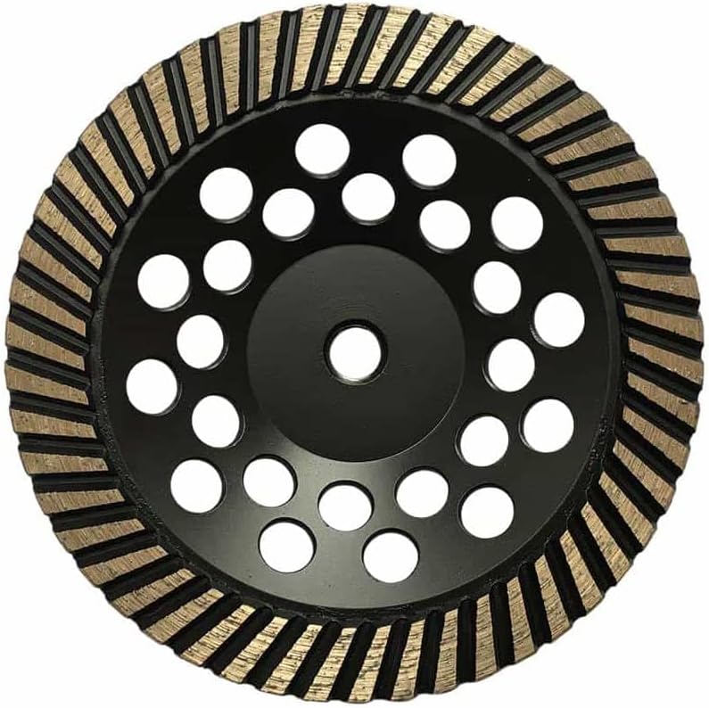 7" Grinding Wheels for Concrete, Granite, and Marble, #40/50 Grit