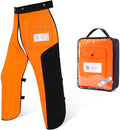Chainsaw Chaps Apron 8-Layer Wrap for Men/Women Loggers Forest Workers Protective Chain Saw Pants Adjustable