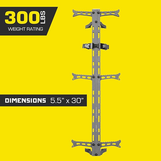 Muddy The Boss XL Wide Stance Hang-On Tree Stand Platform & Hawk Helium Set