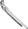 AUPREX 24 Inch Heavy Duty Carbon Steel Pipe Wrench, Fits Max 12 Inch Diameter, Adjustable Large Chain Oil Filter Wrench for Universal Use