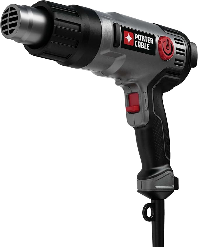 PORTER-CABLE Heat Gun, 1500 Watt, Dual Temperature Settings, Corded (PC1500HG)
